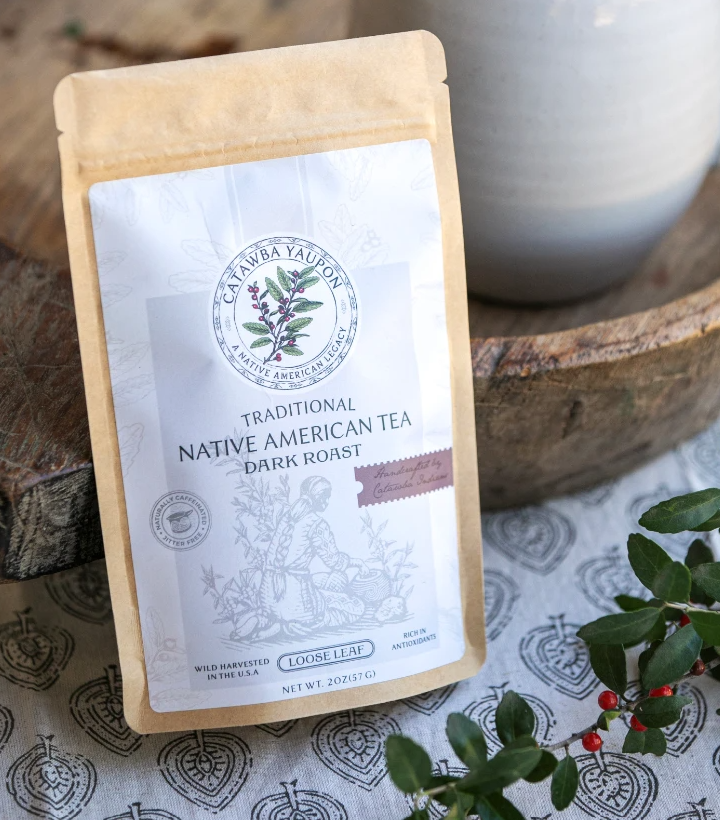 Yaupon Dark Roast Loose Leaf 2 oz.