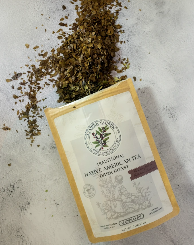 Yaupon Dark Roast Loose Leaf 2 oz.