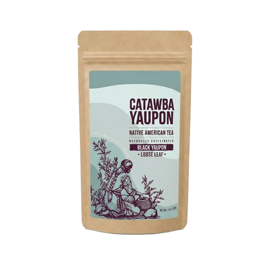 Black Yaupon Loose Leaf Tea 𝟤𝗈𝗓.