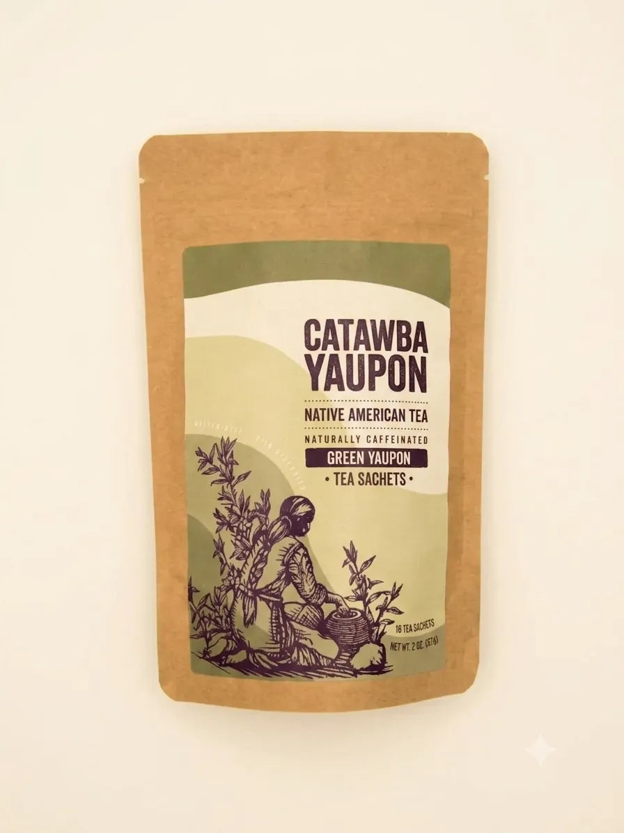 Green Yaupon Tea Sachets 2 oz